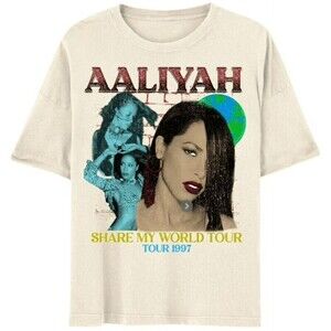 Aaliyah Share My World Tee